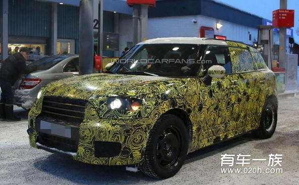 新一代MINI COUNTRYMAN PHEV官方谍照