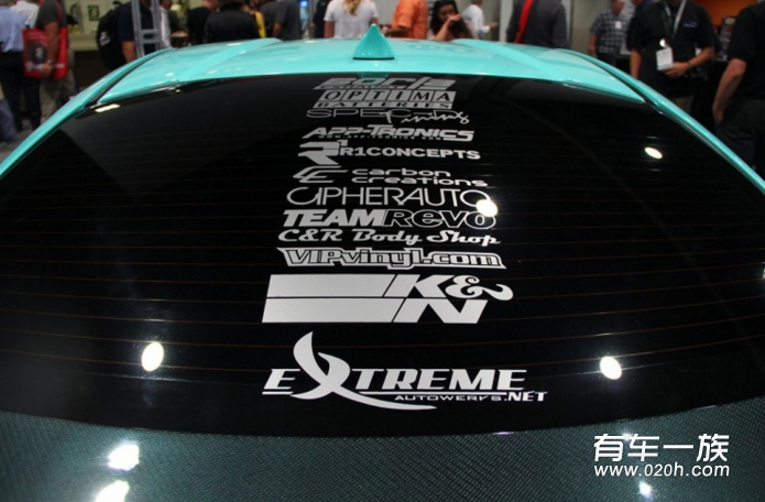 2014 SEMA：马力怪兽斯巴鲁BRZ化身小清新