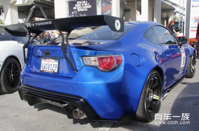 SEMA展上再现斯巴鲁的经典蓝 BRZ改装