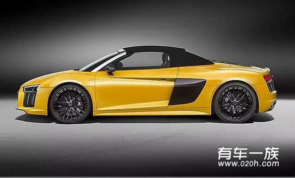 2017款奥迪R8 Spyder 快到没朋友