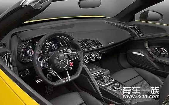 2017款奥迪R8 Spyder 快到没朋友