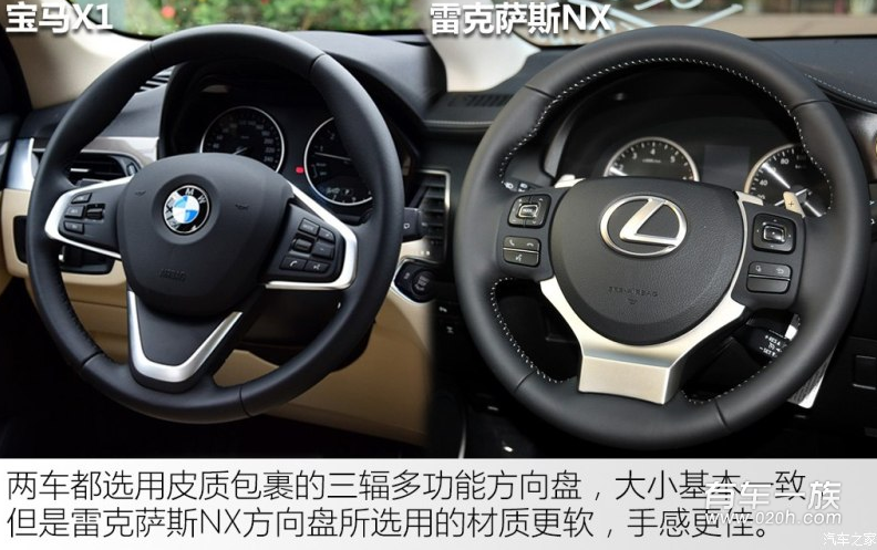 宝马X1与雷克萨斯NX豪华内饰哪家强