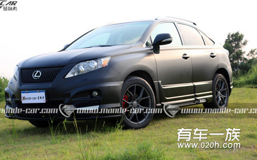 老车重改 LEXUS RX350变身记——Wald+19寸大脚+Arlon哑光+KYB避震+RPA平衡杆