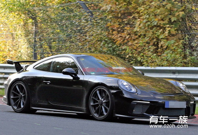 曝保时捷新911 GT3谍照 提供手动挡车型