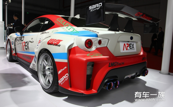 走出异样之路 APEX SARD 丰田86 GT3改装