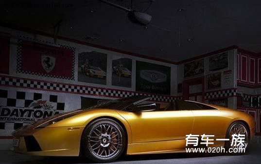 换装黄金甲 兰博基尼Murcielago改装图赏