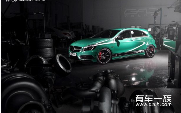 爆发423马力 GAD Motors改奔驰A 45 AMG