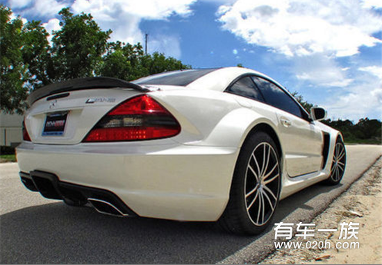 只能欣赏它的外观 马力怪兽改SL65 AMG