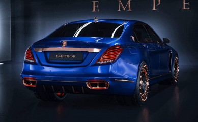 奢华玫瑰金 Scaldarsi改装迈巴赫S600