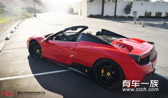 HG Motorsports改装法拉利458 Spider