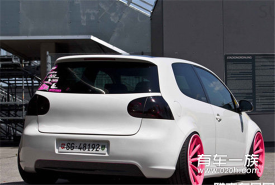 红粉佳人 五代高尔夫GTI HELLAFLUSH改装