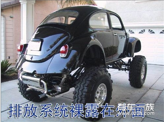 拥有较高底盘 甲壳虫超震撼怪异改装