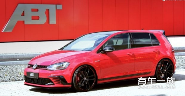 ABT改装高尔夫GTI Clubsport红色小钢炮