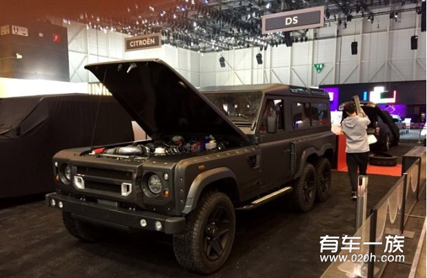 G63 AMG不再一枝独秀 路虎卫士6x6改装案例