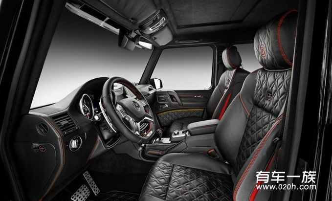 2015法兰克福车展：Brabus奔驰G500改装版亮相