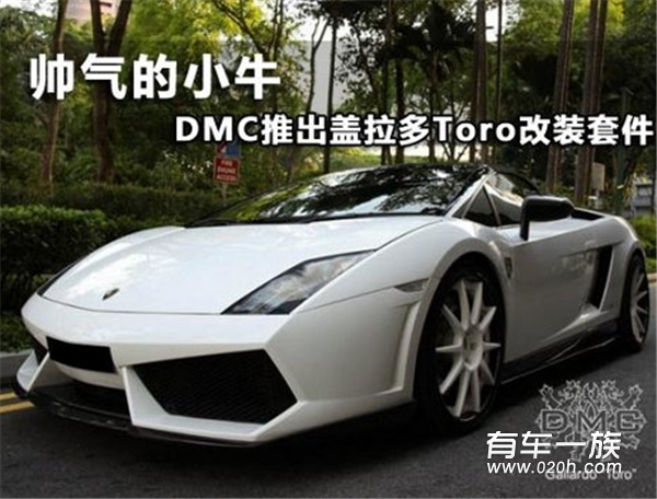 继推出总价值高达12.5万欧元的 LP900 Molto Veloce改装套件之后，德国的DMC改装厂这次为兰博基尼旗下的小牛 Gallardo打造了全新的升级套件。