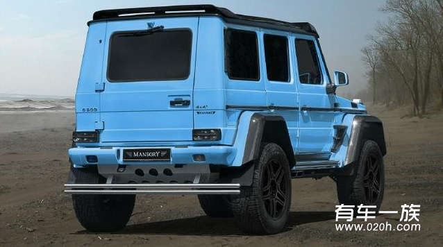 霸气外露化身卖炭翁 梅赛德斯-G500 4x42改装案例