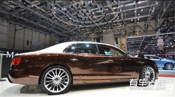 银色双涂装Mansory改装宾利Flying Spur