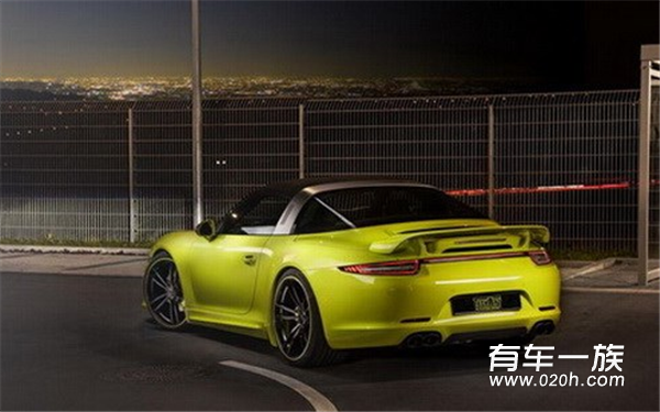 清新田园风 Techart保时捷911 Targa