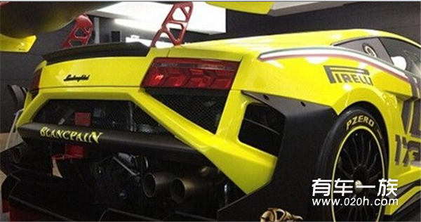 兰博基尼Gallardo LP570-4赛车推升级版