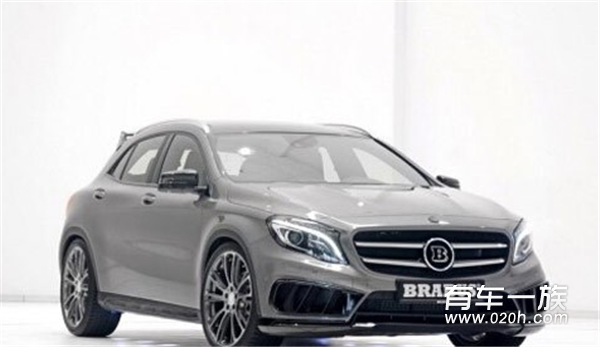 继GLA后 BRABUS改装奔驰GLA45 AMG