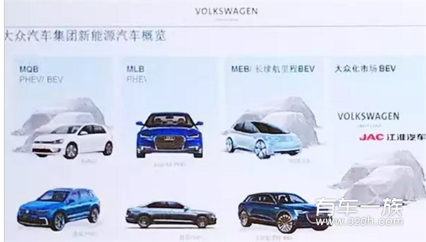 大众在华新能源汽车规划 将与江淮合作