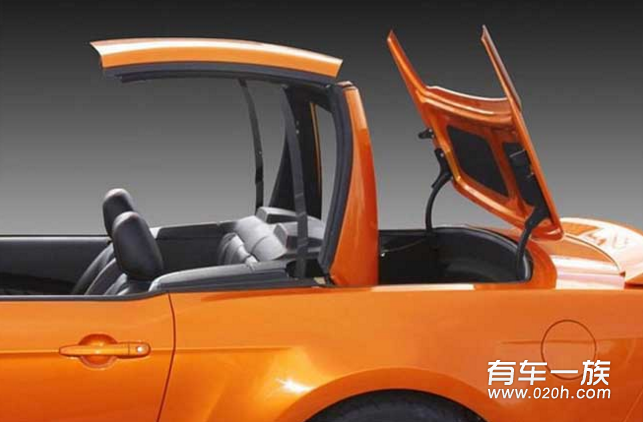 沙暴野马 福特野马改装硬顶敞篷车