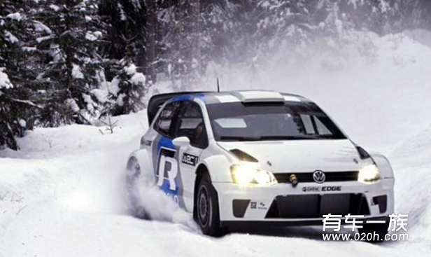 大众Polo改装WRC赛车 雪地测试谍照