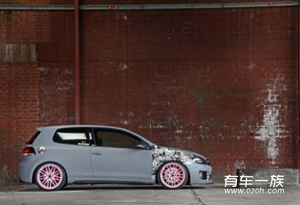 改装版大众高尔夫GTI 简单快速暴力