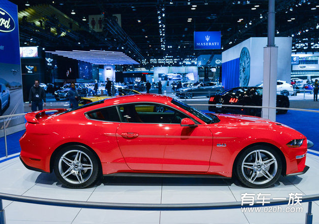 2017芝加哥车展 福特新款野马Mustang首发