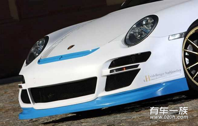 保时捷 911 Carrera 4S改装小清新风格