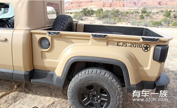 造型满分 Jeep Comanche皮卡概念车