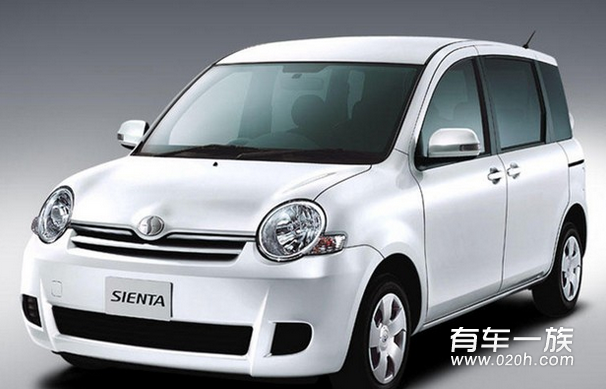 丰田发布新一代Sienta官图 外观风格大改