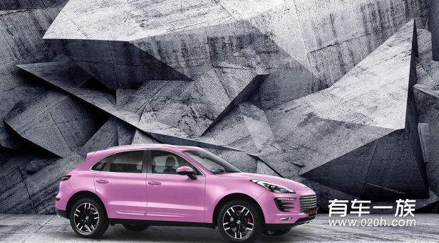 众泰SR9粉色女神定制版新车 仅售18万