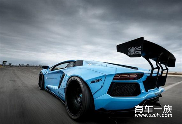 兰博基尼Aventador改装鉴赏 超炫的车身加上澎湃的动力