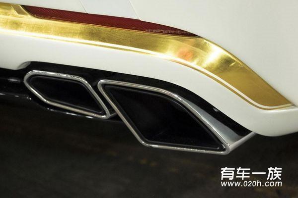 中国专属 仅限25台 凡尔赛打造超奢华土豪金奔驰S600