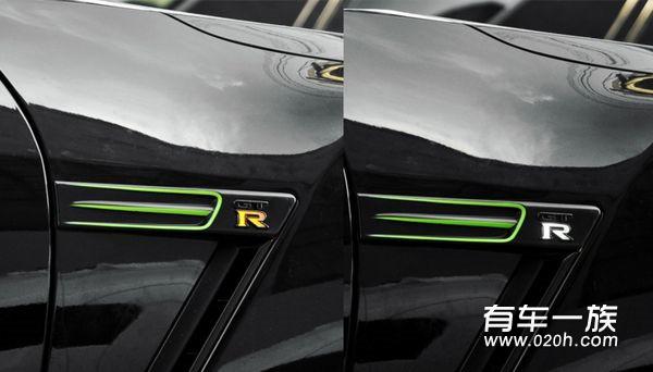 黑加绿的强烈视觉效果 日产GTR外观改装