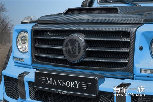 碳纤上身 Mansory奔驰G500改装鉴赏