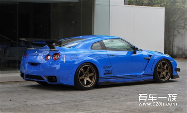 梦幻的蔚蓝造型 日产GT-R35夸张改装