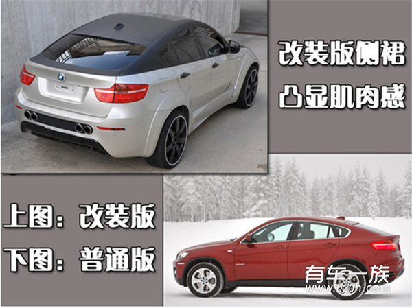 北京国际车展上的宝马X6 凶悍更显肌肉感