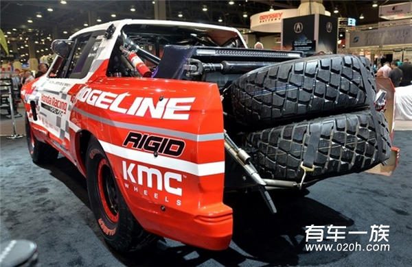 美国SEMA车展 本田Ridgeline赛车推出皮卡设计理念