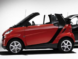 红色smart fortwo 细节