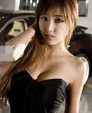 保时捷美女车模
