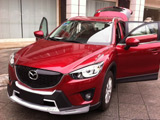 红色马自达CX-5改装装饰内饰外观