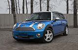 mini clubman电镀银加电镀蓝